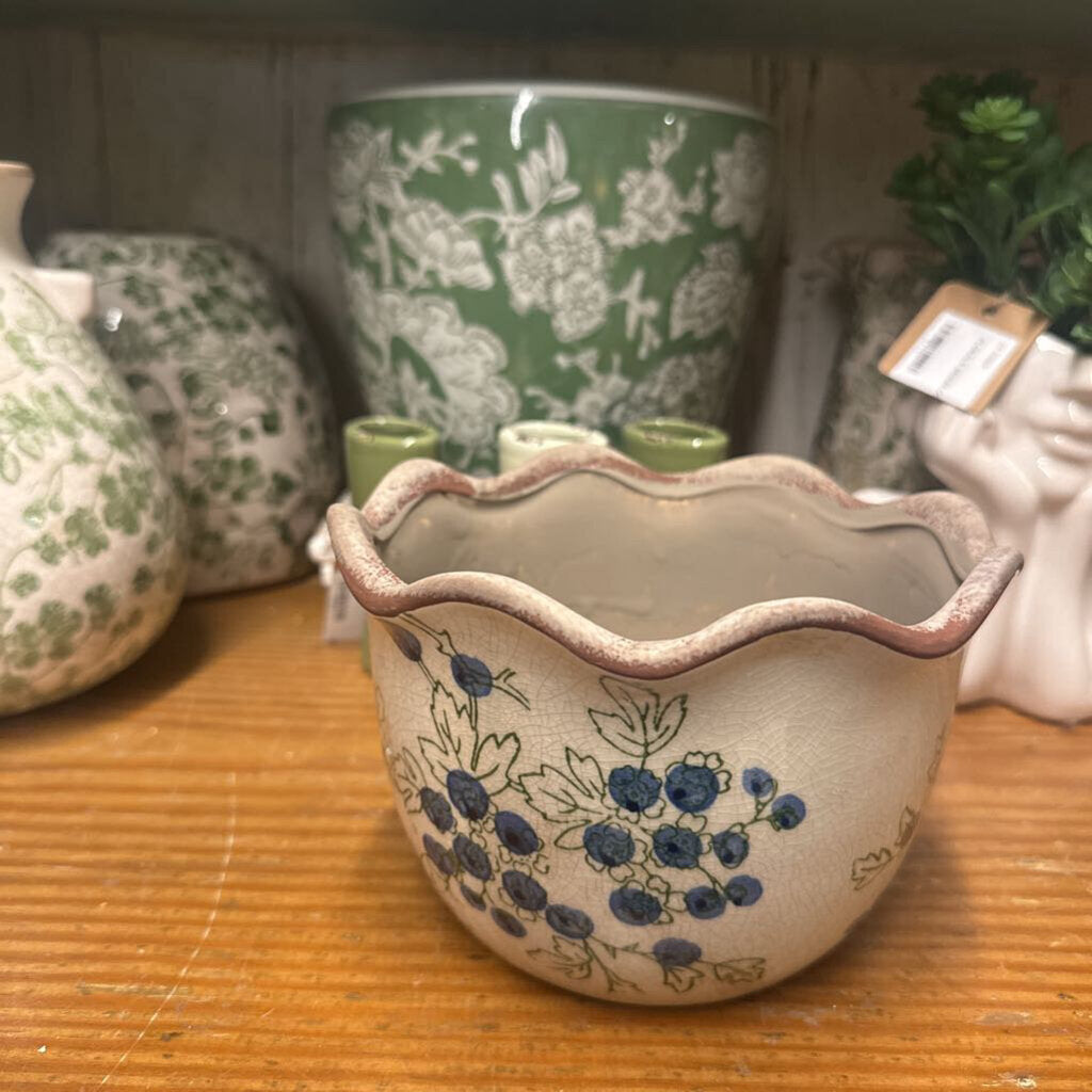 SM BLUEBERRY PLANTER