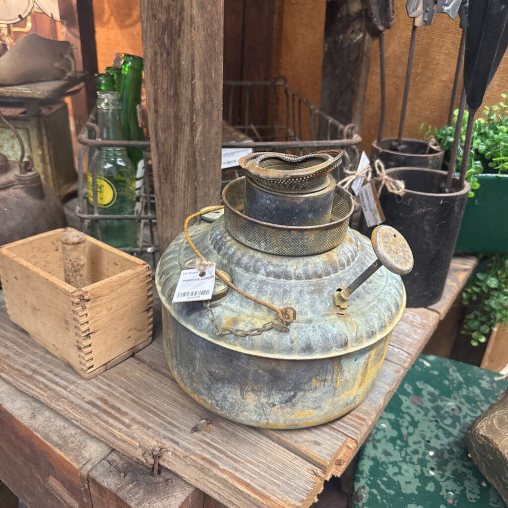 PRIMITIVE COPPER LANTERN
