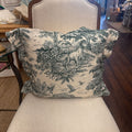 GREEN CHINOISERIE PILLOW