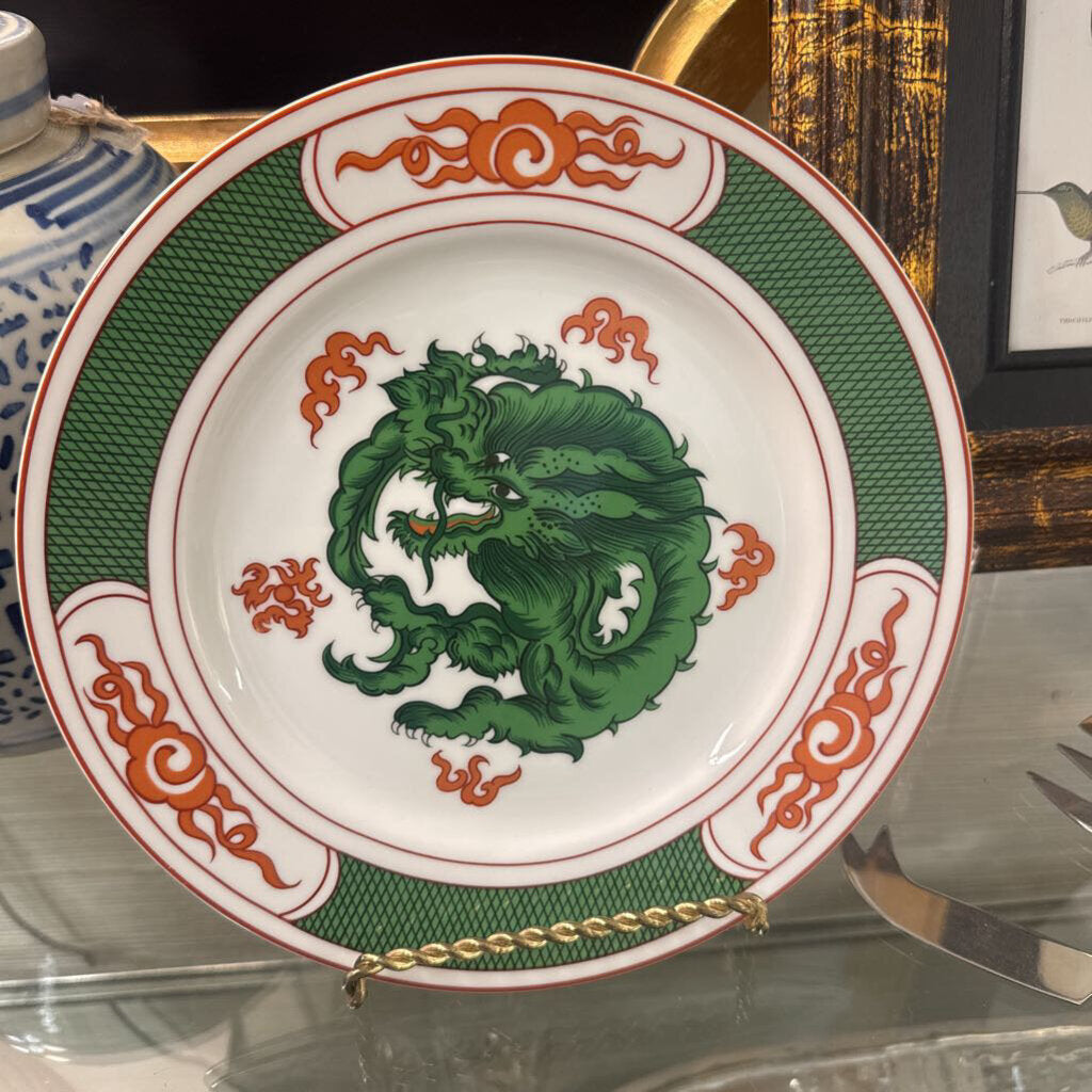 FITZ AND FLOYD DRAGON PLATE