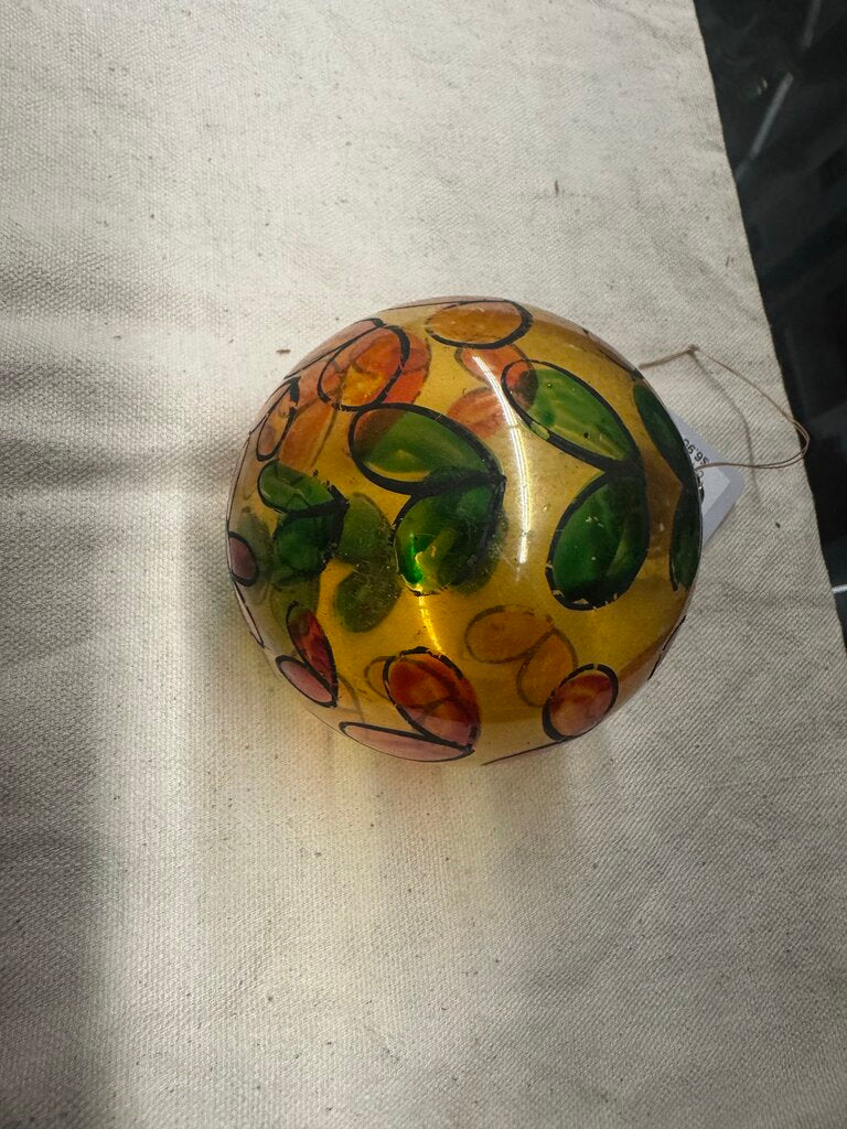 STAINED GLASS ORNAMENT