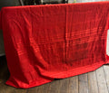 RED TABLECLOTH 70X53