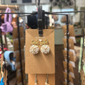 GOLD BOW EARRING