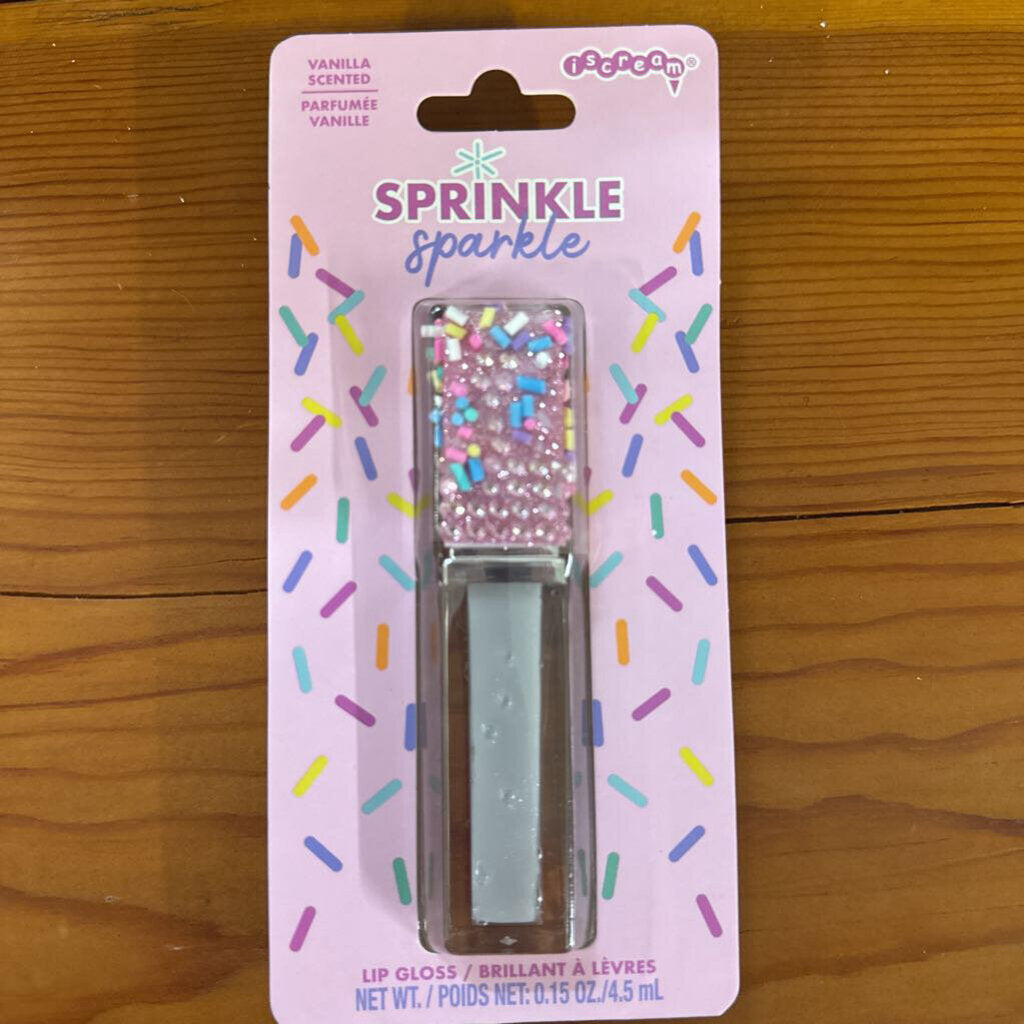 Iscream Sprinkle Sparkle Lip Gloss-Vanilla