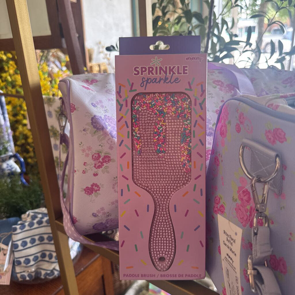 Iscream Sprinkle Sparkle Paddle Brush