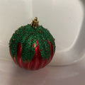 GLITTER TOMATO ORNAMENT