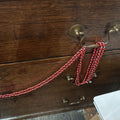 CHRISTMAS RED AND SILVER GARLAND