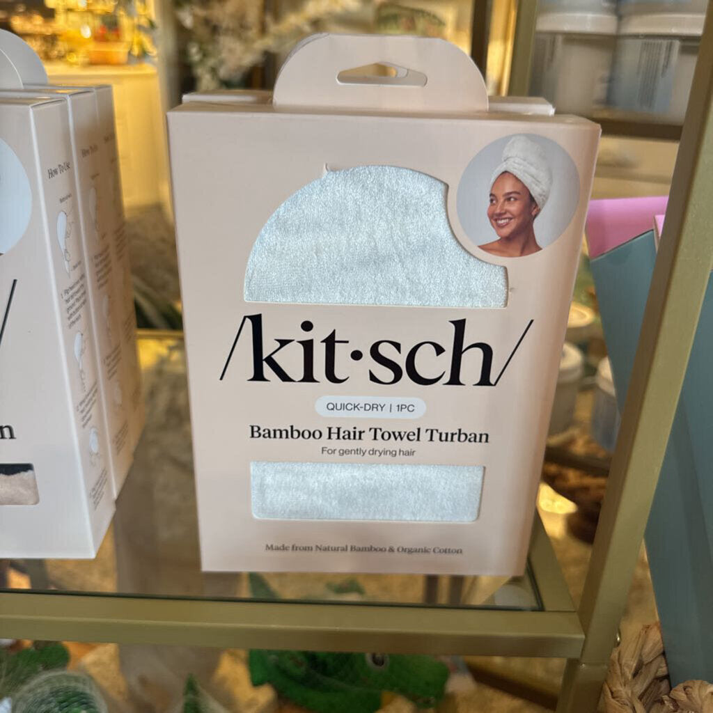 KITSCH Quick Dry Hair Towel - IVORY