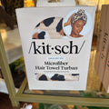 KITSCH Quick Dry Hair Towel - Leopard