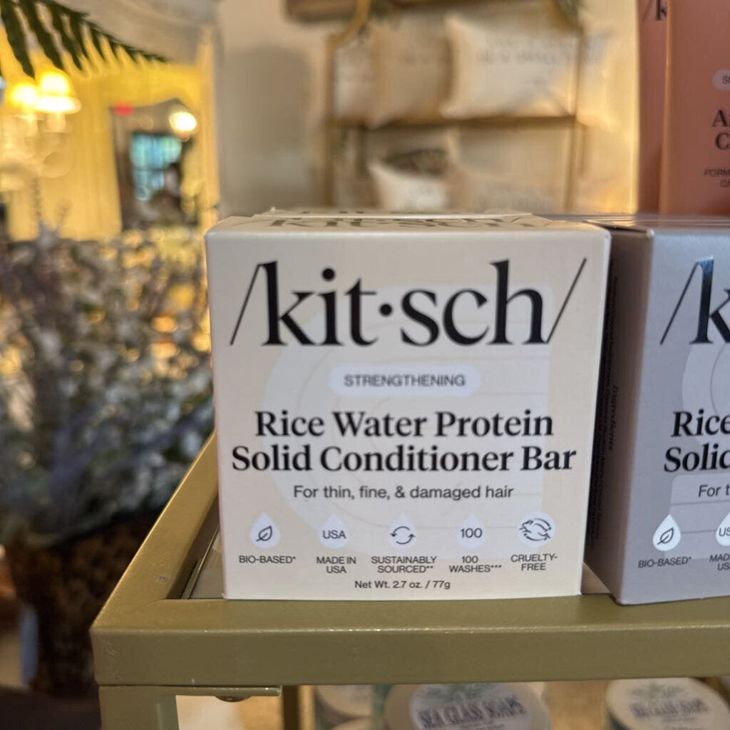KITSCH Rice Water Conditioner Bar For Hair Growth