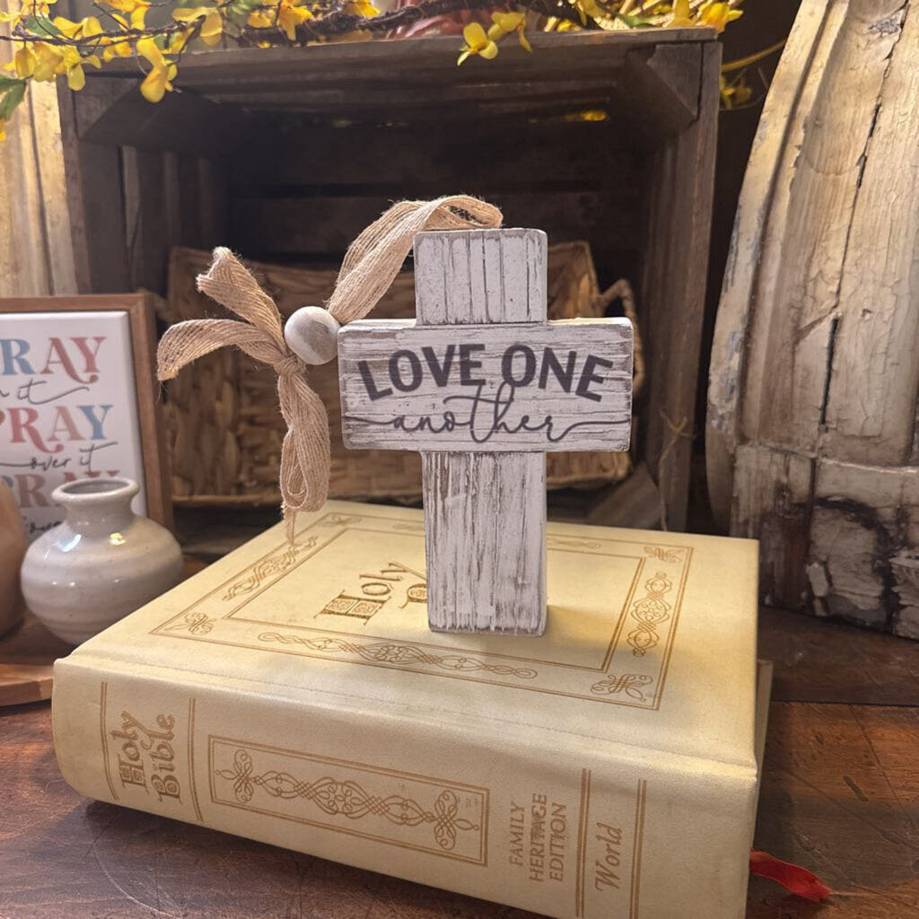 LOVE ONE ANOTHER CROSS