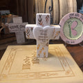 PHILLIPIANS 4:13 CERAMIC CROSS