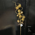GOLD GLITTER BALL PICK 24"