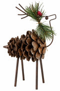 PINECONE REINDEER HEAD UP