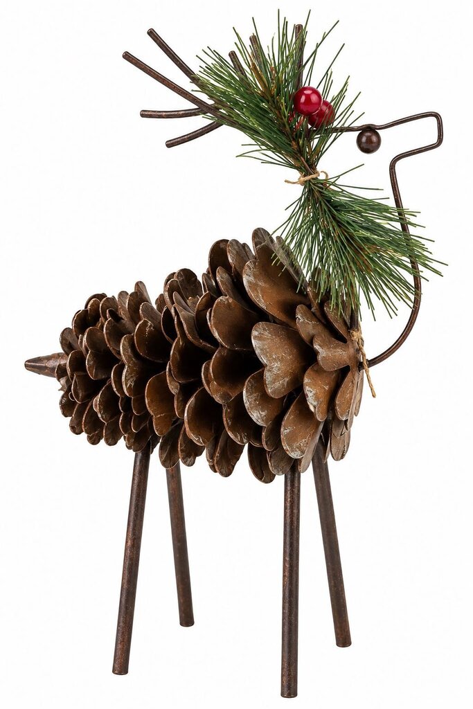 PINECONE REINDEER HEAD UP