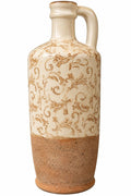 CREAM/BROWN JUG