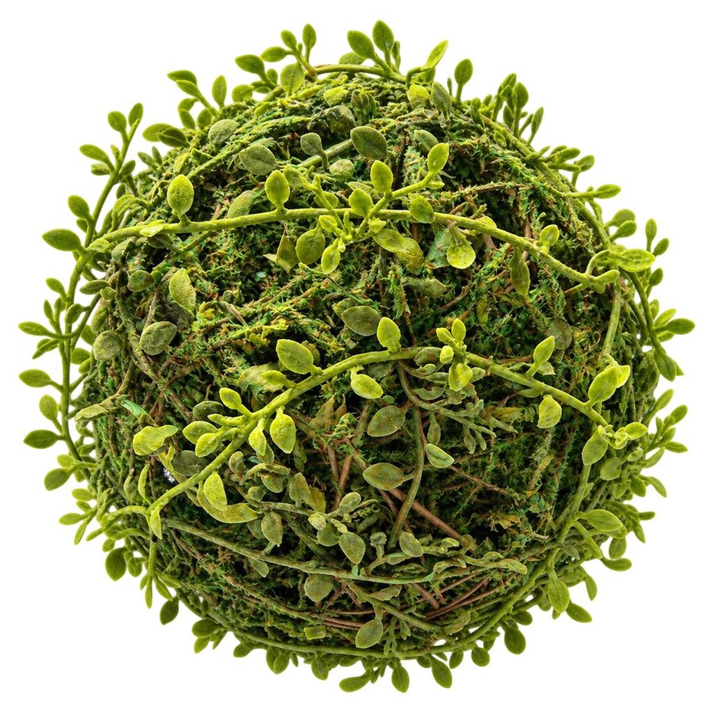 GREENERY/MOSS BALL 9"