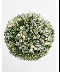 SM ICED BERRY/GREENERY CREAM BALL 7"