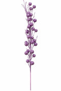 PURPLE GLITTER BALL PICK 27"