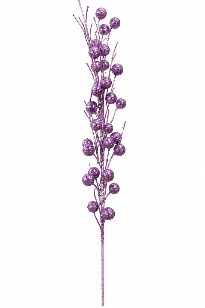 PURPLE GLITTER BALL PICK 27"