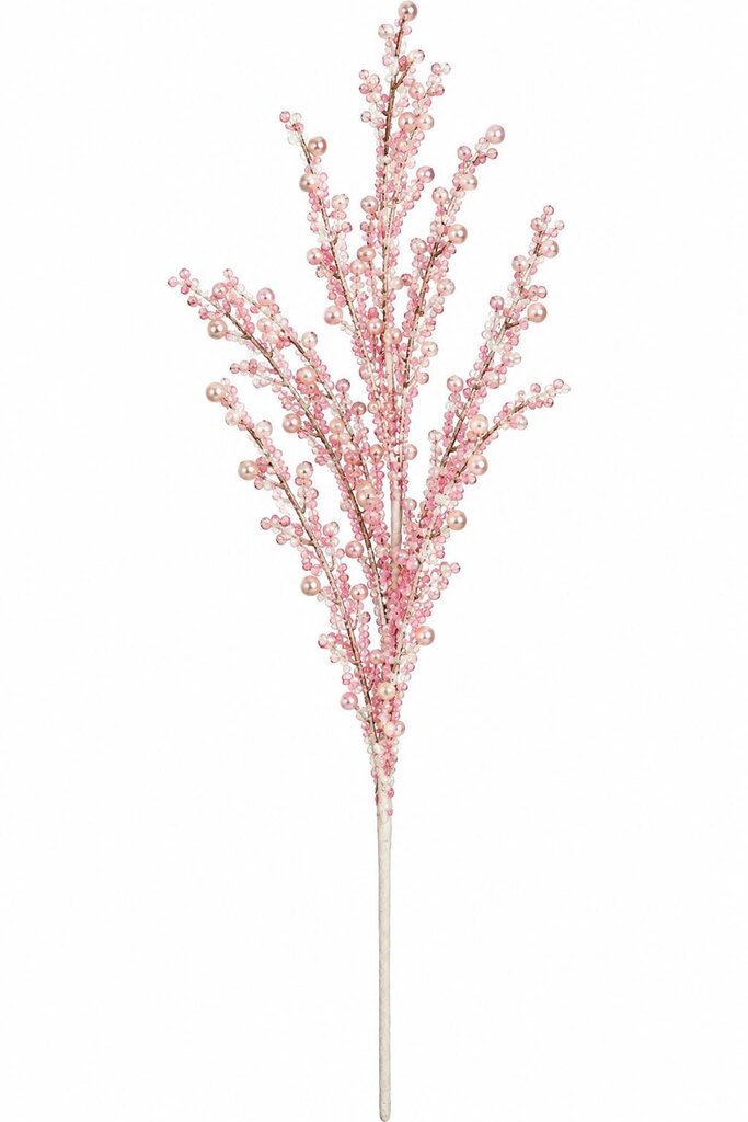 PALE PINK BEADED PICK 33"
