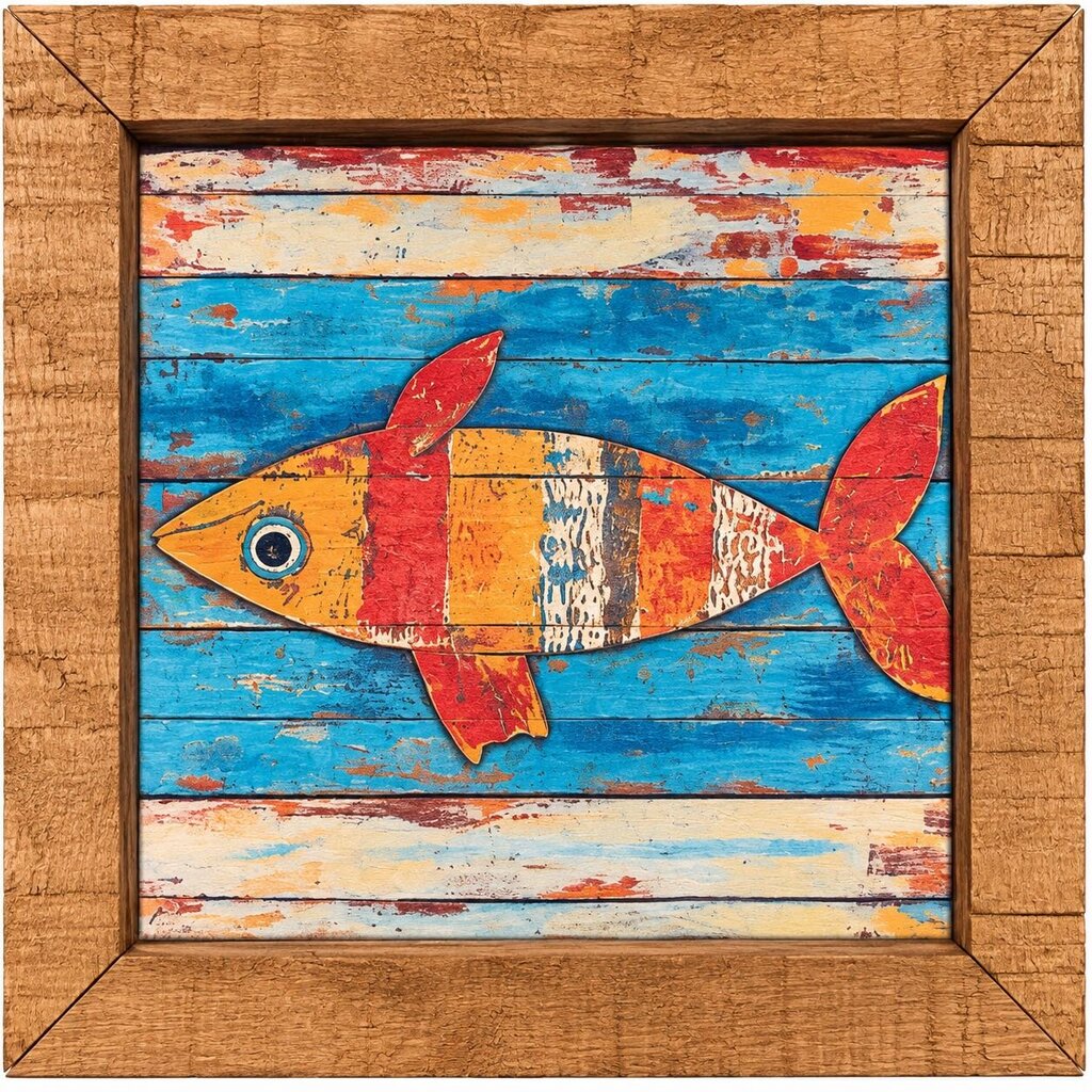 FRAMED FISH (1) ARTWORK