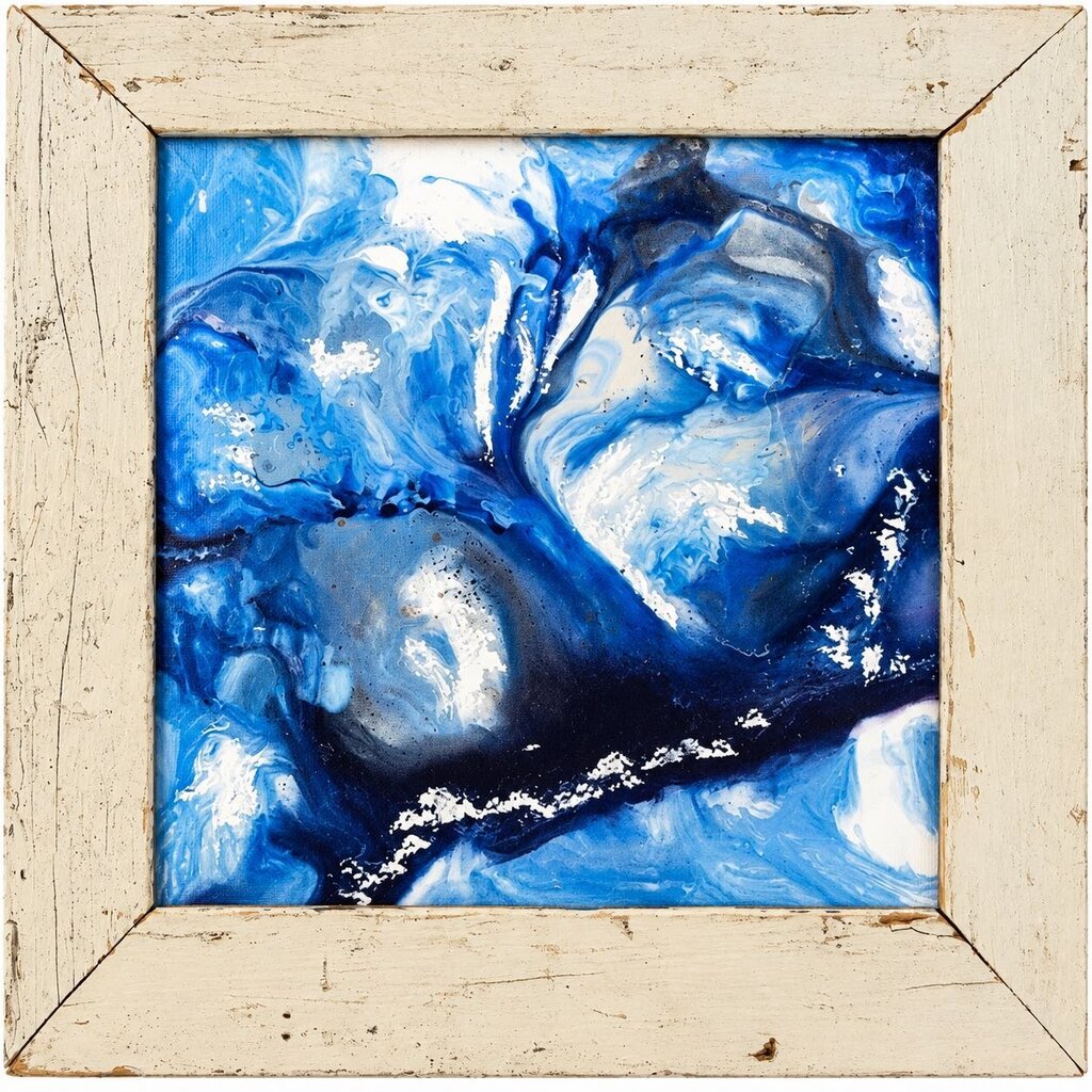 FRAMED ABSTRACT ARTWORK