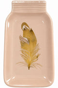 FEATHER MASON JAR SPOON REST