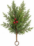 EVERGREEN/RED BERRY PICK 15"
