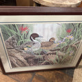 2 MALLARDS WILDLIFE DECOR