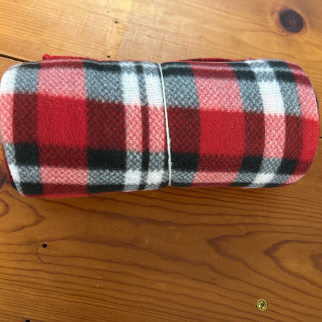 PLAID FLEECE BLANKET 50"X60"