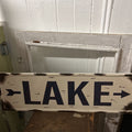 METAL LAKE SIGN