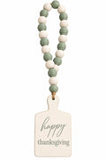 HAPPY THANKSGIVING BEADED GARLAND/CUTTINGBOARD