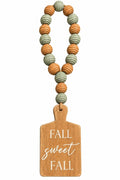 FALL SWEET FALL BEADED GARLAND/CUTTINGBOARD