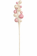 PALE PINK ORNAMENT PICK 26"