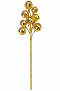 GOLD RIBBED BALL PICK 20"