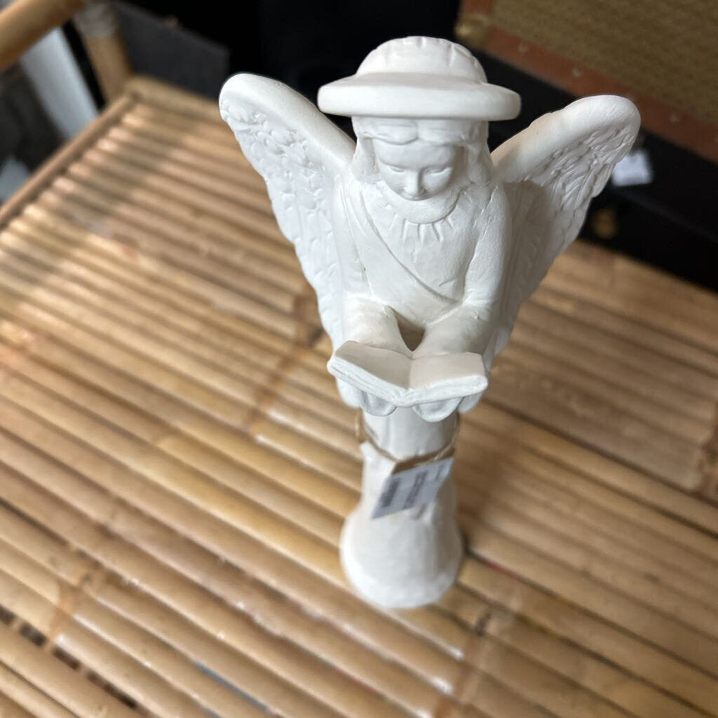 GEORGIA-MADE USA CLAY CERAMIC FIGURINE ANGEL