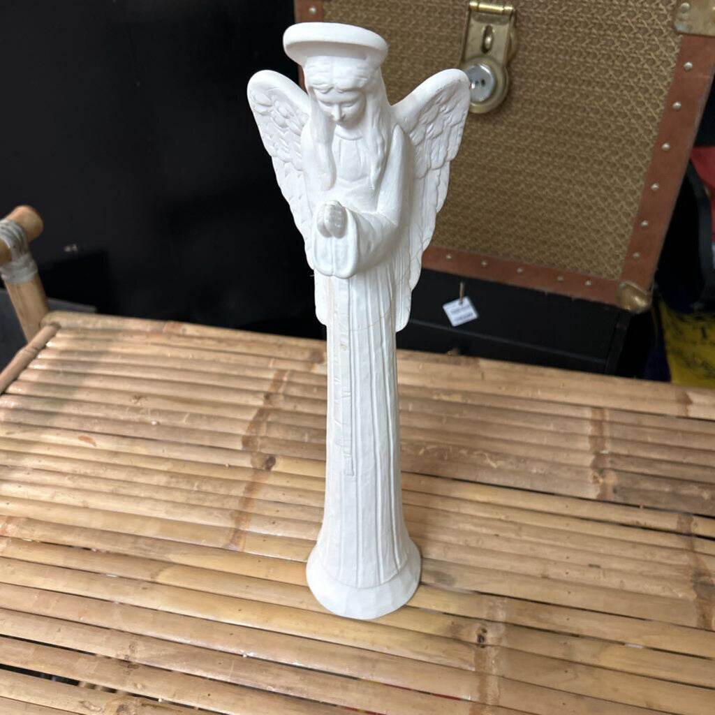 GEORGIA-MADE USA CLAY CERAMIC FIGURINE ANGEL