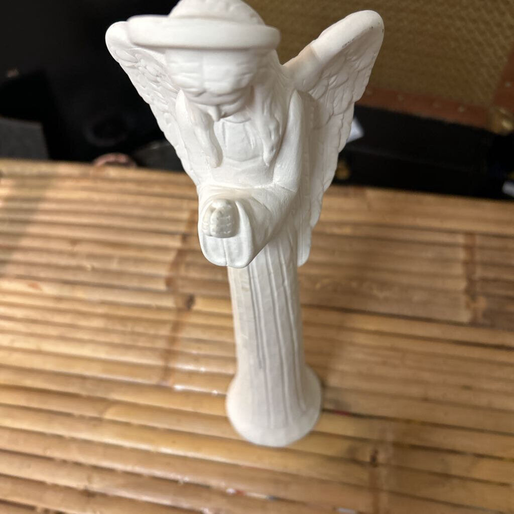 GEORGIA-MADE USA CLAY CERAMIC FIGURINE ANGEL