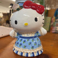HELLO KITTY BLUE SKY CLAYWORKS HEATHER GOLDMINC SANRIO 2024 CERAMIC COLLECTIBLE