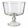 GLASS PEDESTAL TRIFLE BOWL