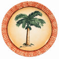 PALM TREE DECORATIVE PLATE