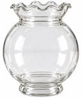 GLASS VASE DECORATIVE EDGE