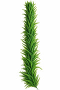 BEADED GRASS GARLAND DARK GREEN 65"