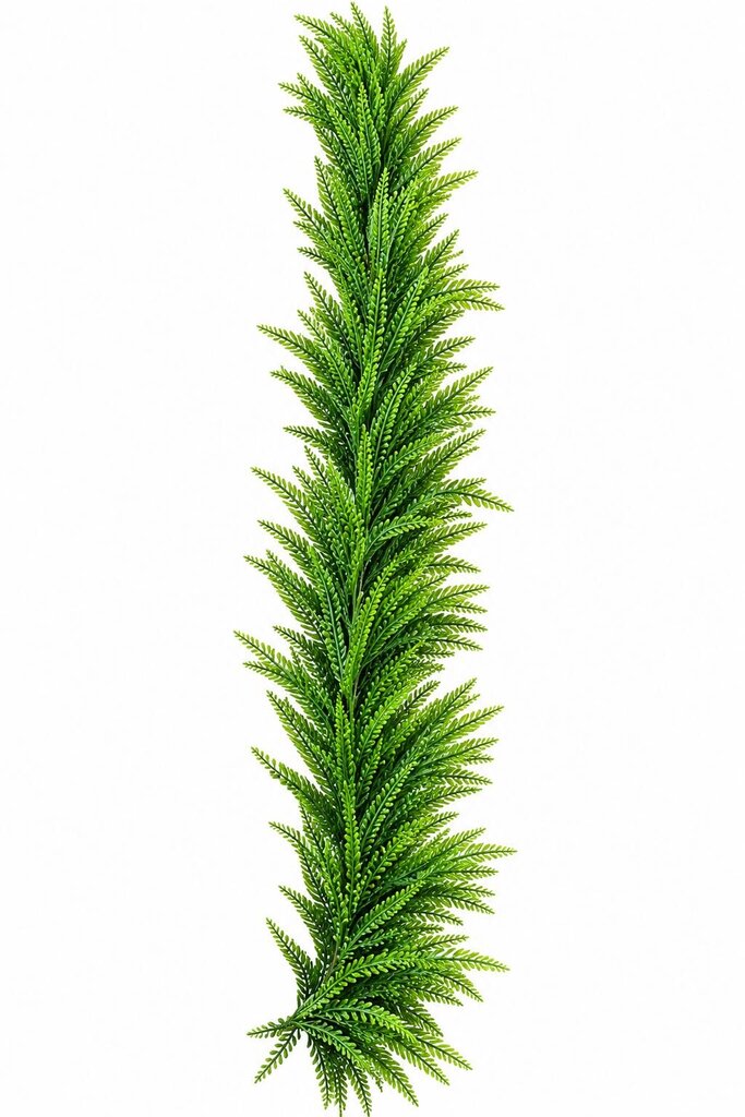 BEADED GRASS GARLAND LIGHT GREEN 65"