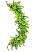 FERN GREENERY GARLAND 65"
