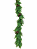 CEDAR GARLAND W/ PINECONE 68"