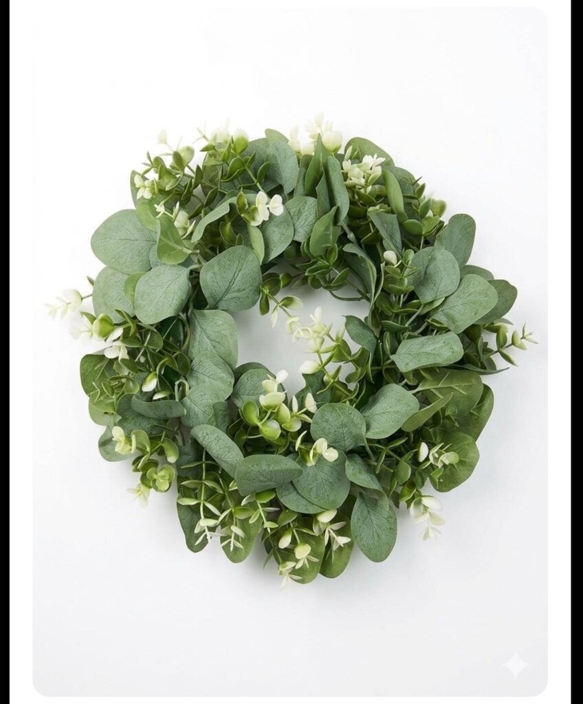 TOPIARY EUCALYPTUS CANDLE RING