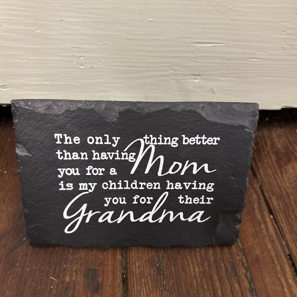 MOM/GRANDMA SIGN
