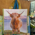 HIGHLAND COW TOTE